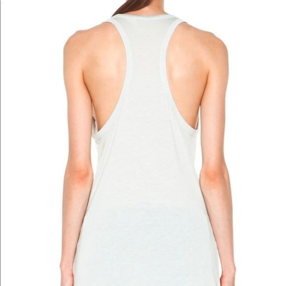 T by Alexander Wang Cobalt Classic Pocket Racerback Tank - Picture 7 of 7
